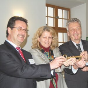 Hochschulschloss - Geburtsstunde, Schlüsselübergabe